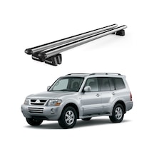 Pençe Mitsubishi Pajero 5d Ara Atkı 2006-2011 Uyumlu Gri Ara Atkı Port Bagaj Tavan Barı