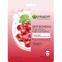 Garnier Nem Bombası Dolgunlaştırıcı Kağıt Yüz Maskesi