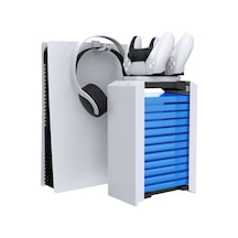 Dobe Tp5 1545 Ps5 Kulaklık Tutucu Oyun Haznesi Şarj Stand Kit