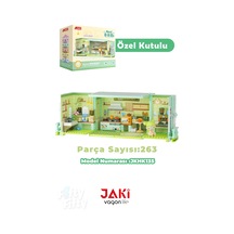 Jaki Nanci Serisi Mutfak 263 Parça Oyuncak Yapım Seti -ffjkhk135