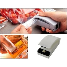 Poşet Kapatıcı Super Sealer Plastik Turuncu Diğer