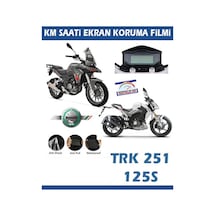 Benelli Trk 251 / 125s Serisi Motosiklet Ekran Km Koruyucu