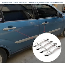 Ebal Otomotiv Ford Focus 1 HB Krom Kapı Kolu 4 kapı 1998-2005 P.Çelik