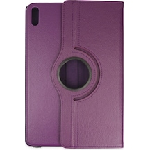 Huawei Matepad Air 11.5 Kılıf 360 Tablet Deri Kılıf - Mürdüm