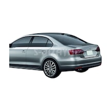 S-Dizayn Vw Jetta Krom Bagaj Alt Çıta 2011-2014