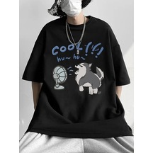 Startmore Cool Dog Oversize Unisex Siyah