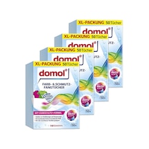 Domol Renk Ayırıcı Mendil 50'Li 4 Adet