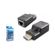 Hadron Hdx1375 60mt Hdmi Extender Siyah Mini Type-c Port Kdo