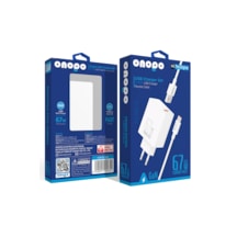 Onopo M6 67W Usb Esnek Kablo Type-c Turbo Hızlı Şarj Aleti Seti