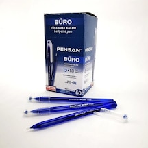 Tükenmez- Pensan 2270 Büro 1mm Mavi 50'li Kutu Çok Renkli