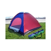4 Kişilik Kolay Kurulumlu Kamp Çadırı - Mrk9442-7277 Renkli Çok Renkli