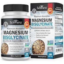 Bioschwartz Magnesium Bisglycinate Bone & Joint Support 180 Caps Aromasız