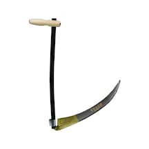 Jenerik Komple Tırpan - Metal Saplı 6 Parça Set - Ahşap Elcik 60 Cm