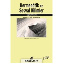 Hermenötik ve Sosyal Bilimler / Zygmunt Bauman