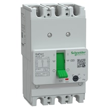Schneider G12F3A16 Gopack 3x16a 125f 3p3d 16a Ayarlı Kompakt Şalter