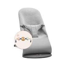 Babybjörn Balance Bliss Ana Kucağı Cotton 3d Jersey Oyuncaklı / Light Grey
