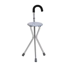 Medikaltec Bastonlu Sandalye Tabureli Baston Sandalyeli Baston