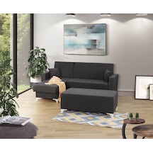 Azra Yatak Köşe Koltuk Takımı Sandıklı Tam Ortopedik + Puf 155 x 220 CM