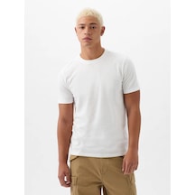 Gap V-everyday Soft Crew - Solıd Beyaz