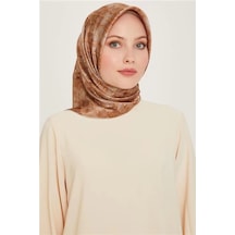 Armine Sura Saf İpek Eşarp 9259d 82 Çok Renkli