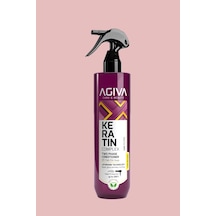 Agiva Keratin Complex Yoğun Onarıcı ve Isı Koruyucu Çift Fazlı Fön Suyu 400 ML