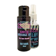 L.xxx 60 Ml Erotikmasaj Yağı + 30 Ml Erkeklere Özel Geciktiricisprey