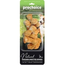 Prochoice Natural Chicken Knotted Bones Tavuk Etli Düğümlü Köpek Ödül Kemiği 7 Parça