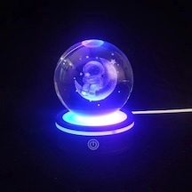 Hubrendy Emin Renk Değiştiren Yeni Nesil Usb'li Dönen Cam Küre