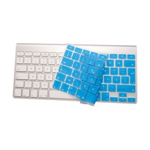 Klavye Koruyucu Magic Keyboard-1 A1314 A1242 İle Uyumlu F-türkçe Daktilotip Baskı Açık Mavi