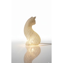 Led Aydınlatmalı Kedi Lambası