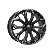 Akd-akx-1017-13 17 İnç 4x100 Clio Megane Corsa Captur Uyumlu Et35 67.1 Gun Metal 17 İnç Jant Takımı 4 Adet