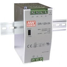 Meanwell Dr-120-12, 12vdc 10.0a Ray Montaj Güç Kaynağı