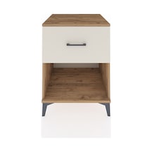 Kronos Komodin Tek Çekmeceli 60x59x80 Çam-aytaşı Çam