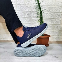 Jump 24937-24938 Lacivert Fuspetli Hafif Rahat Spor Ayakkabı 001