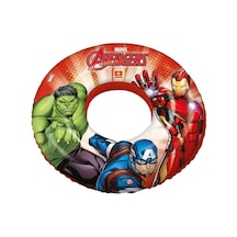 Avengers Deniz Simidi 50cm Şişme Havuz Can Simidi Yüzme Aksesuarı Orijinal Lisanslı Simit 50cm 2+ Yaş