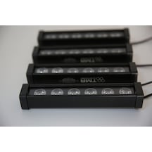 Led Lamba Ledli Panjur Içi Çakar 4x6 Beyaz-beyaz