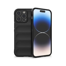 Newface Apple İphone 16 Pro Kılıf Optimum Silikon - Siyah