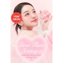Dasique Karıştırılabilir Renk Tonlarına Sahip 4lü Allık Paleti Blending Mood Cheek 13 Sweet Heart 13 Sweet Heart