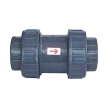 Gemaş Havuz Pvc Yapıştırma Tip Yaylı Çekvalf 50 mm-Pool Check Val