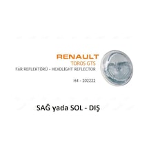 Far Çerçevesiz Renault R12 Toros Gts H4 Dış Ayfar 202222