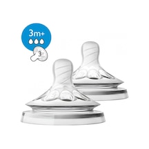 Philips Avent +3 Ay Natural Biberon Emziği 2'li