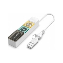 Usb Hub Type-c Usb 3.0 Çoklayıcı Sd Micro Sd Kart Okuyucu 5gbps Usb 3.2 Gen1