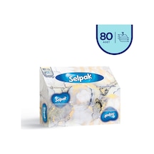 Selpak El Ve Yüz Havlusu Kutulu Mermer Desen 80 Yaprak