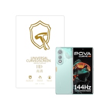 Tecno Pova Curve 5g İle Uyumlu Full Tpu Nano Arka Ekran Koruma Filmi - Ekm102