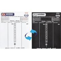 Winmau Dry Wipe Dart Scoreboard
