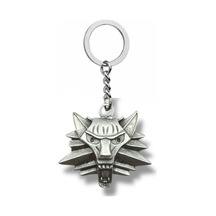 The Witcher Temalı Zincirli Unisex Anahtarlık Metal Fantastik Oyun Aksesuarı