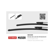 Sılbak Sb3026d Silecek Süpürgesi 750/650mm Muz Tipi Renault Scenıc 3. Grand Scenıc 3 10/09