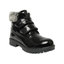 Lumberjack River Worker Cırtlı Siyah Erkek Çocuk Bot Siyah