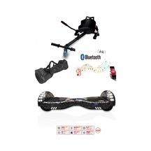 Citymate Elektrikli Kaykay Akıllı Denge Hoverboard + Hoverkart + Çanta Full Ledli Extrem Paket D27