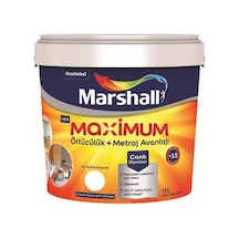 Marshall Maximum İpek Silikonlu Silinebilir İç Cephe Boyası 15 Lt 15 LT